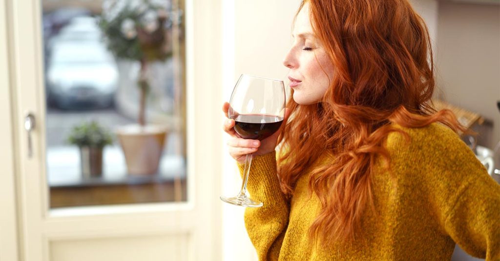 Come bere il vino rosso