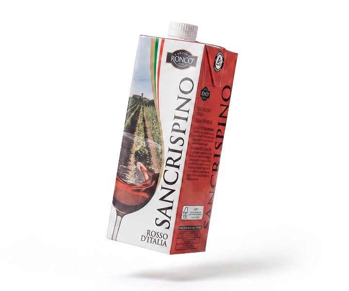 Vino in brik Sancrispino Rosso
